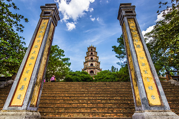 Hue Thien Mu Pagoda Vietnam