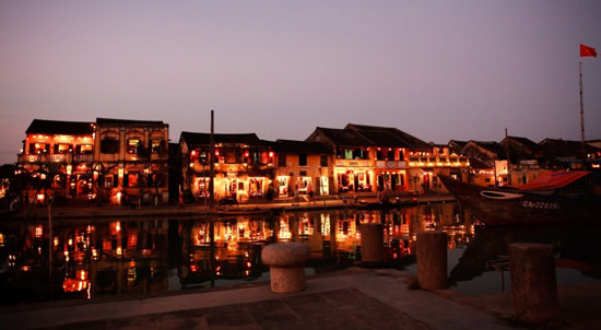 Hoi An Ancient Town in the sparkling light