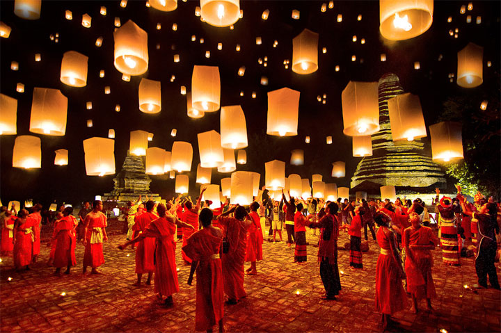 Loy-Krathong-festival thailand culture