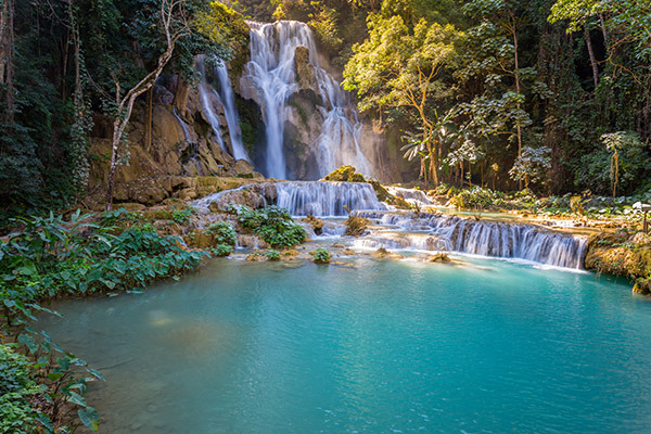 travel sense asia waterfall