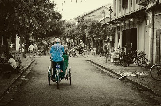 Cyclo In Vietnam