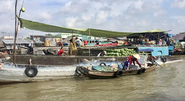 cai rang floating market