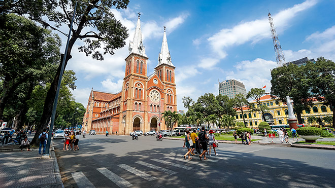 Vietnamese Destinations Within Budget -HCM city notre dam