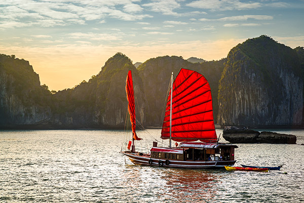 travel vietnam from the UK halong