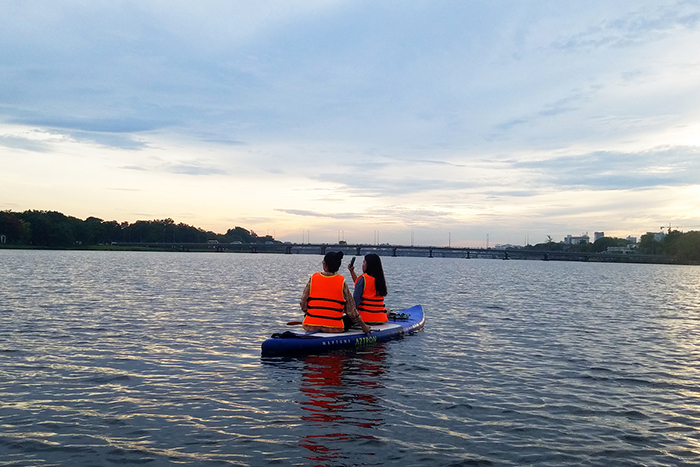 kayaking in vietnam huong river hue